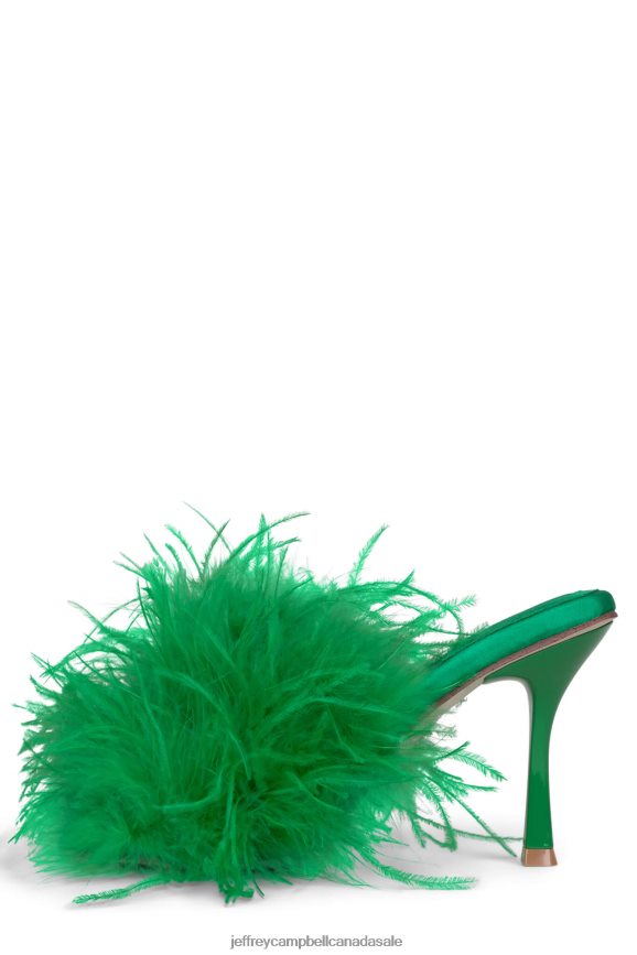 CHAUFFEUR Women Bright Green PLRNJH1522 Jeffrey Campbell Heeled Sandal