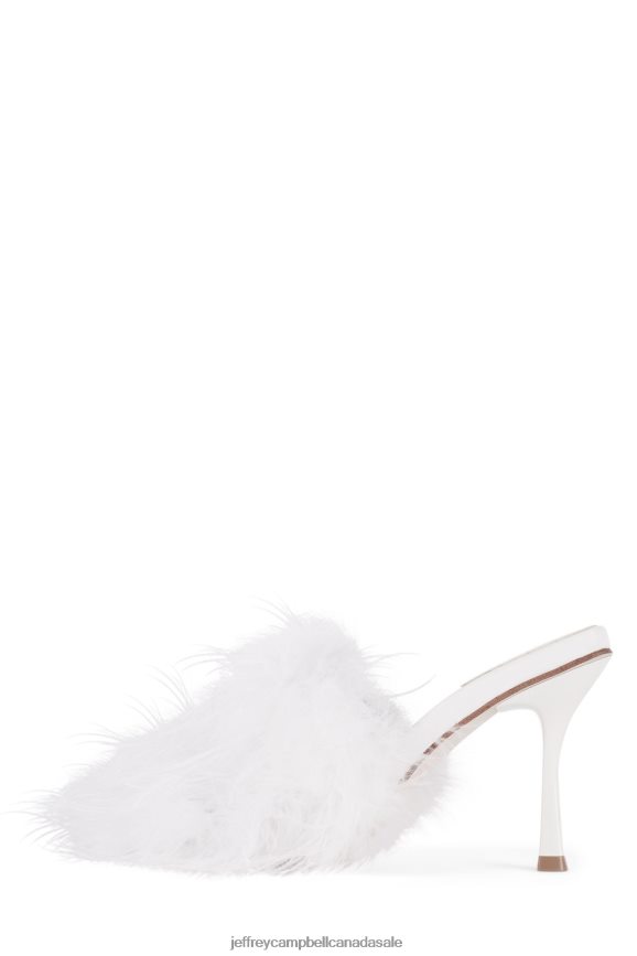 CHAUFFEUR Women White Combo PLRNJH1537 Jeffrey Campbell Heeled Sandal