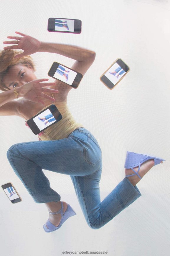 CUTIE-2 Women Mint Croco PLRNJH1590 Jeffrey Campbell Heeled Sandal