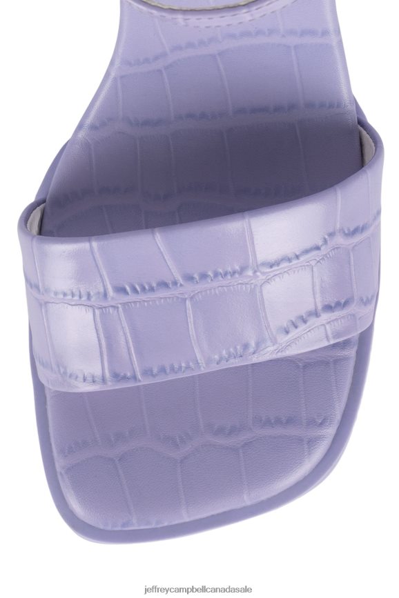 CUTIE-2 Women Periwinkle Croco PLRNJH1592 Jeffrey Campbell Heeled Sandal