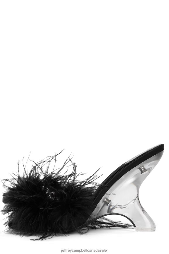 DODIE Women Black Silver PLRNJH1514 Jeffrey Campbell Heeled Sandal