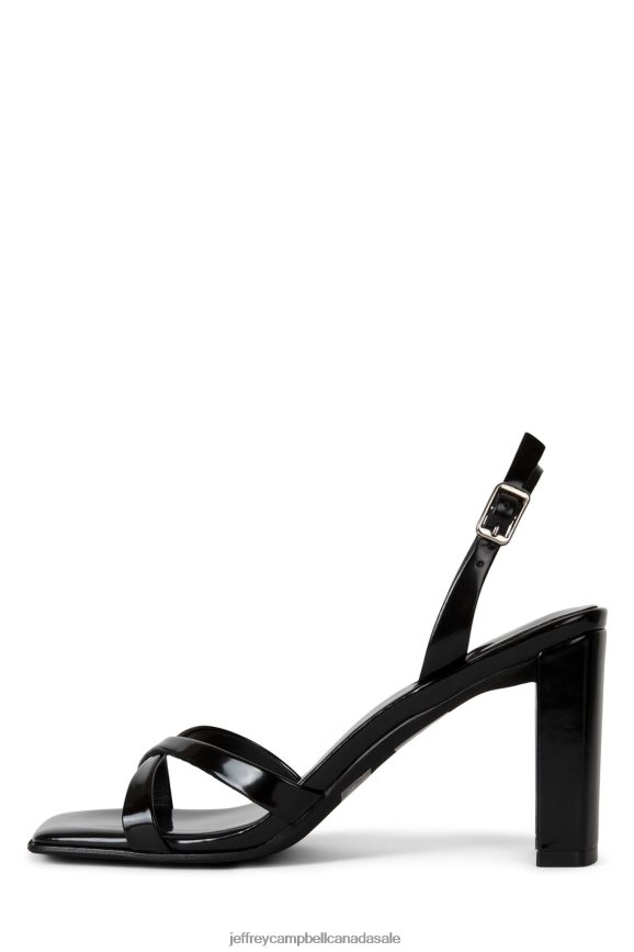 EMERGE Women Black Box PLRNJH1439 Jeffrey Campbell Heeled Sandal