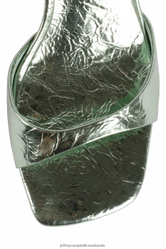 ENTREE Women Mint Metallic PLRNJH1564 Jeffrey Campbell Heeled Sandal