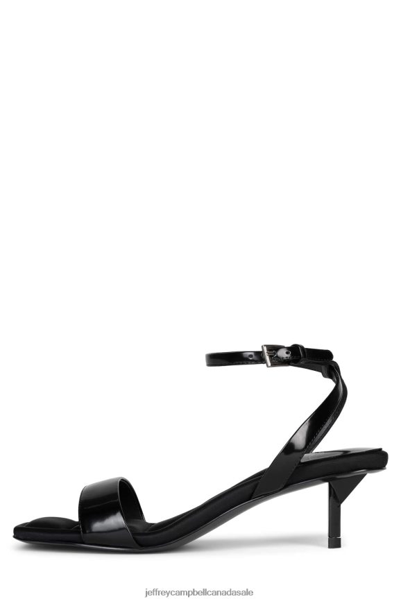 EVOKE Women Black Box PLRNJH1408 Jeffrey Campbell Heeled Sandal