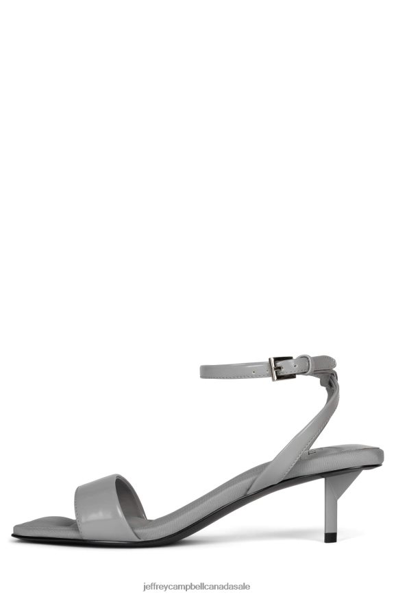 EVOKE Women Light Grey Box PLRNJH78 Jeffrey Campbell Heeled Sandal