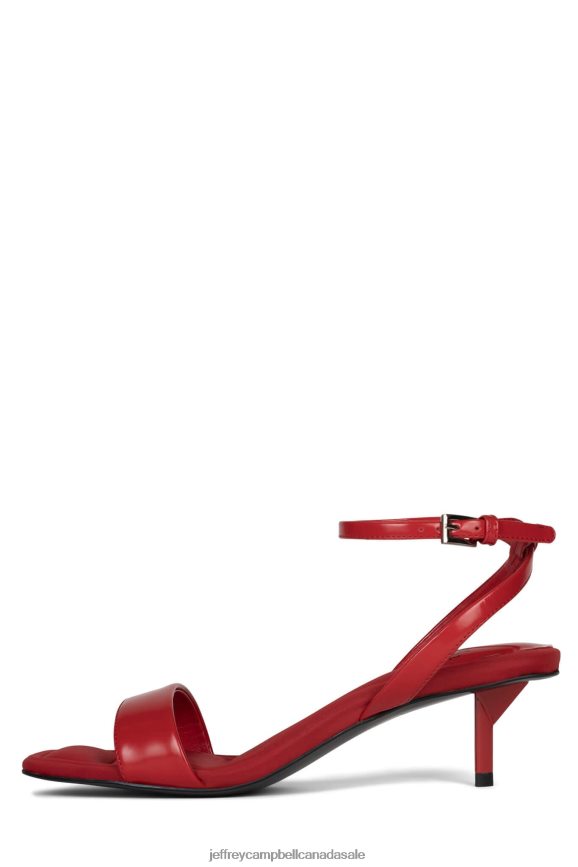 EVOKE Women Red Box Combo PLRNJH1409 Jeffrey Campbell Heeled Sandal