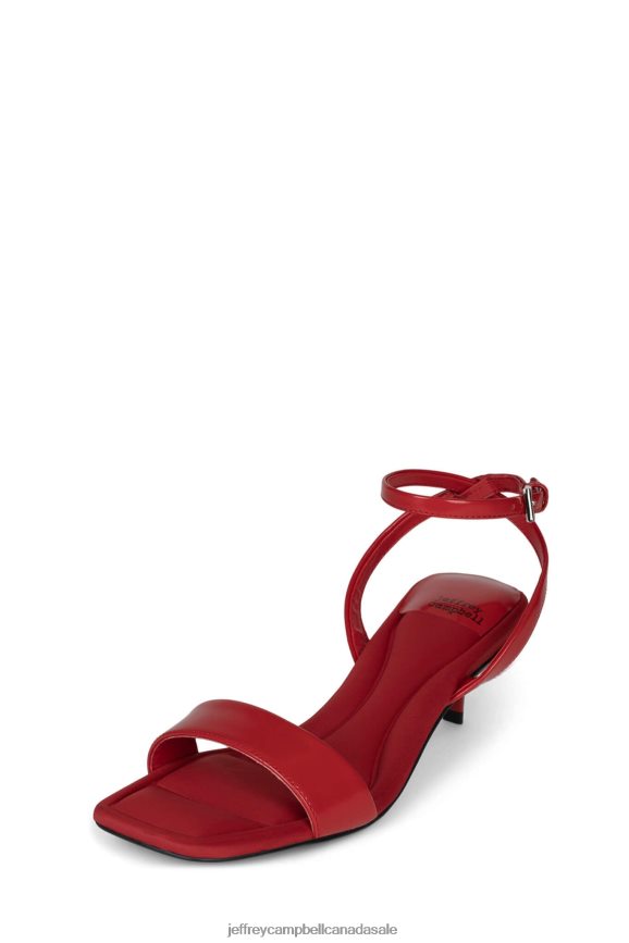 EVOKE Women Red Box Combo PLRNJH1409 Jeffrey Campbell Heeled Sandal