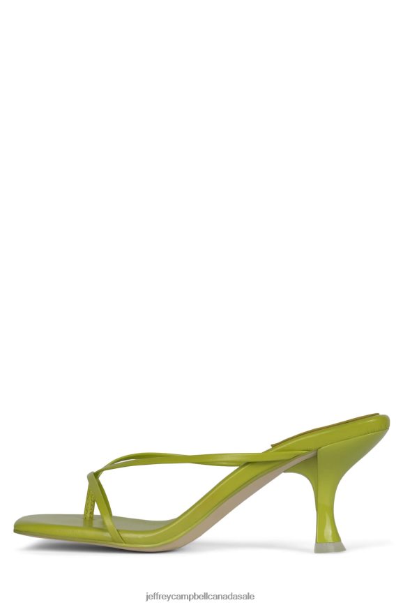 FLEXX Women Green PLRNJH1586 Jeffrey Campbell Heeled Sandal