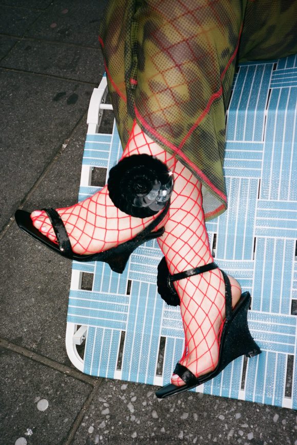 FLORALINE Women Black Sequins PLRNJH1549 Jeffrey Campbell Heeled Sandal