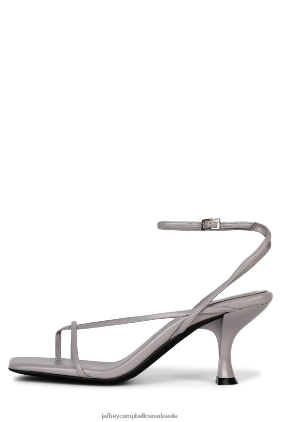 FLUXX Women Grey PLRNJH79 Jeffrey Campbell Heeled Sandal
