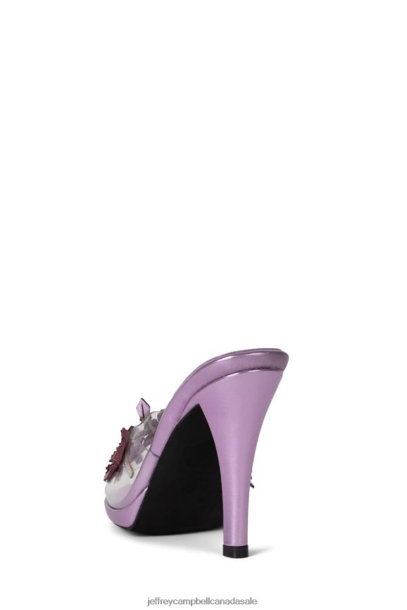 FRESHEST Women Lilac Metallic Combo PLRNJH1437 Jeffrey Campbell Heeled Sandal