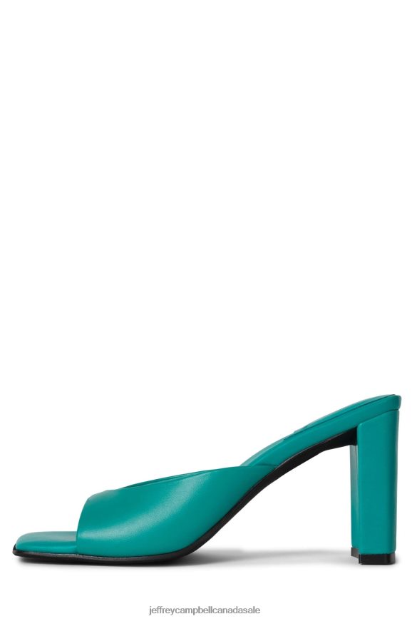 INSPIRED Women Aqua PLRNJH1452 Jeffrey Campbell Heeled Sandal