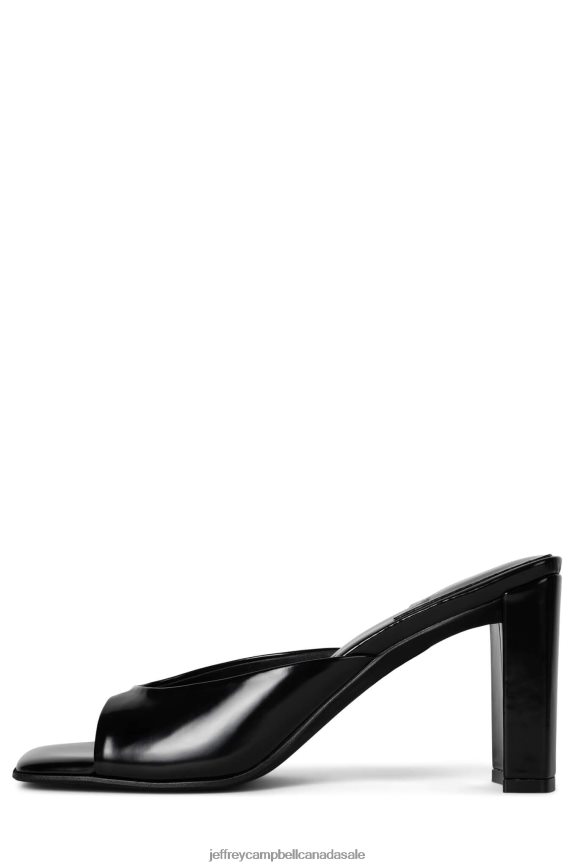 INSPIRED Women Black Box PLRNJH1453 Jeffrey Campbell Heeled Sandal