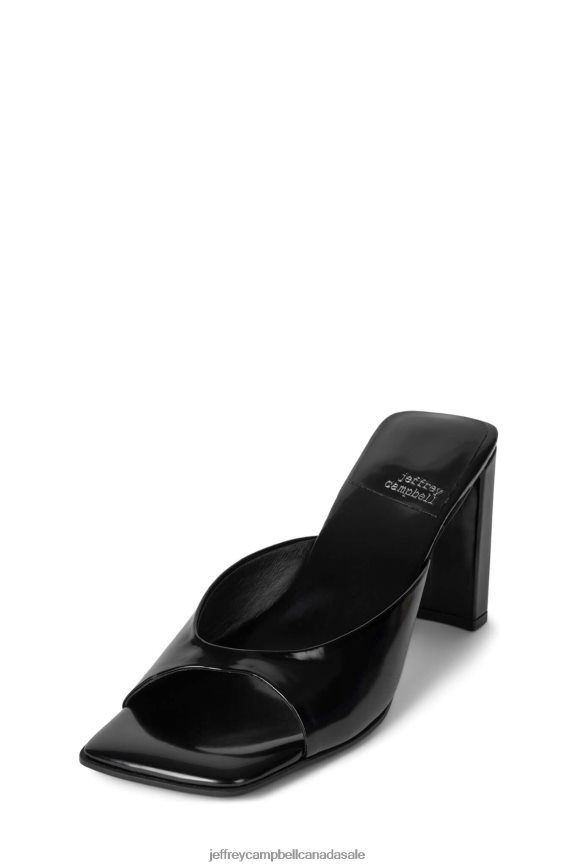 INSPIRED Women Black Box PLRNJH1453 Jeffrey Campbell Heeled Sandal