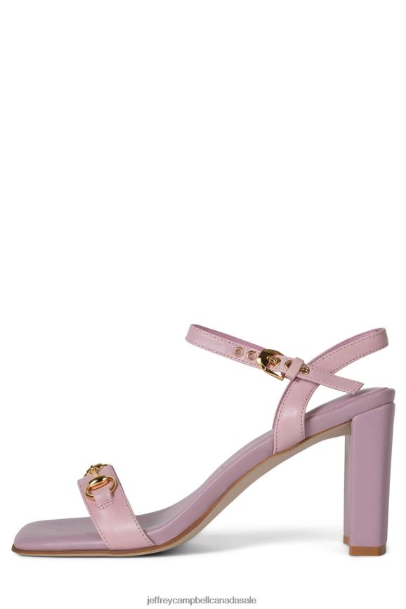 LIVELY Women Pink Gold PLRNJH1449 Jeffrey Campbell Heeled Sandal