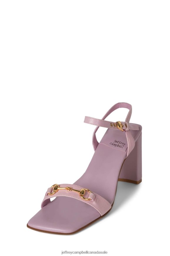 LIVELY Women Pink Gold PLRNJH1449 Jeffrey Campbell Heeled Sandal