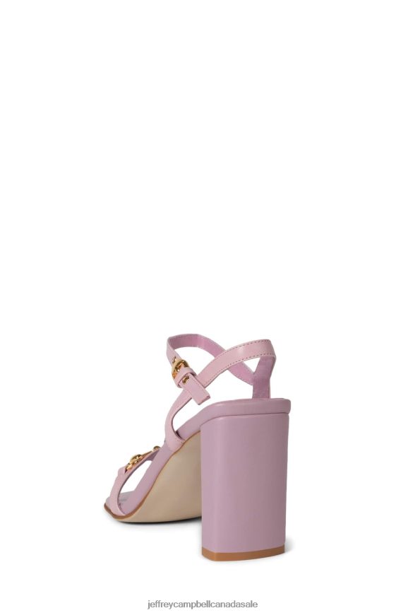 LIVELY Women Pink Gold PLRNJH1449 Jeffrey Campbell Heeled Sandal
