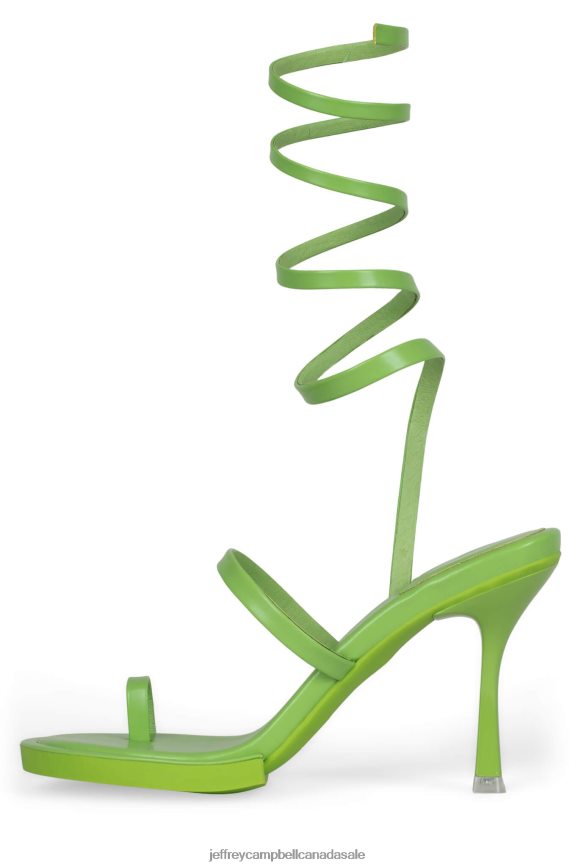 LUZIA-RT Women Bright Green PLRNJH1582 Jeffrey Campbell Heeled Sandal