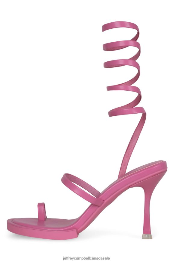 LUZIA-RT Women Bright Pink PLRNJH1581 Jeffrey Campbell Heeled Sandal