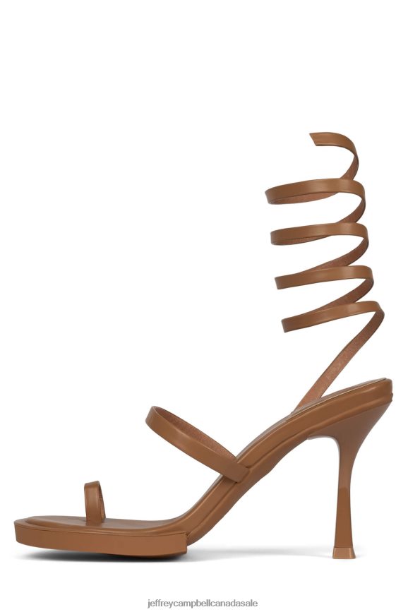 LUZIA-RT Women Natural PLRNJH1583 Jeffrey Campbell Heeled Sandal