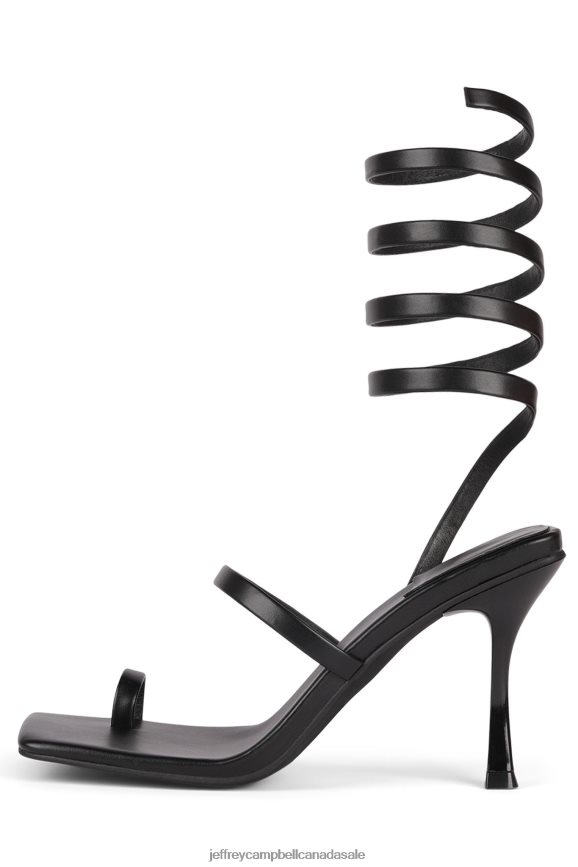 LUZIA Women Black PLRNJH1632 Jeffrey Campbell Heeled Sandal