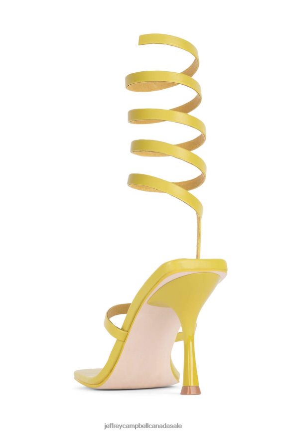 LUZIA Women Chartreuse PLRNJH1628 Jeffrey Campbell Heeled Sandal