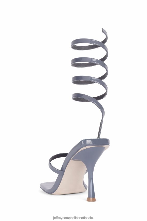 LUZIA Women Dusty Navy Patent PLRNJH1627 Jeffrey Campbell Heeled Sandal