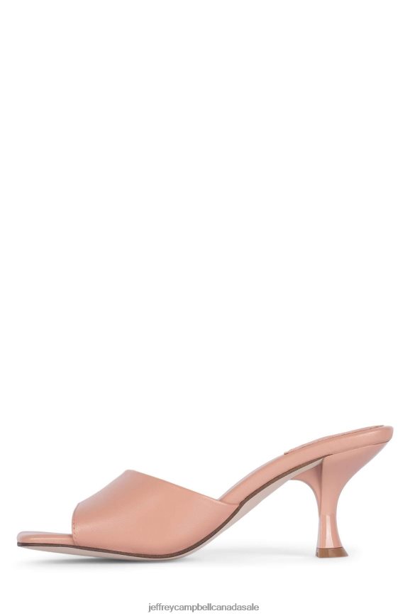 MR-BIG Women Peach PLRNJH1559 Jeffrey Campbell Heeled Sandal