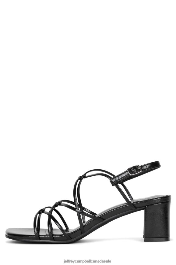 SOCIALIZE Women Black PLRNJH68 Jeffrey Campbell Heeled Sandal