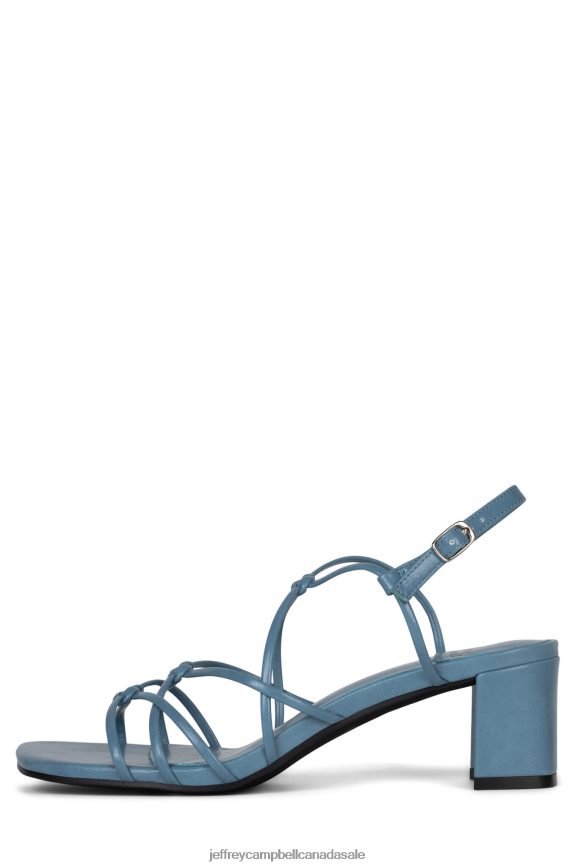SOCIALIZE Women Dusty Blue PLRNJH69 Jeffrey Campbell Heeled Sandal