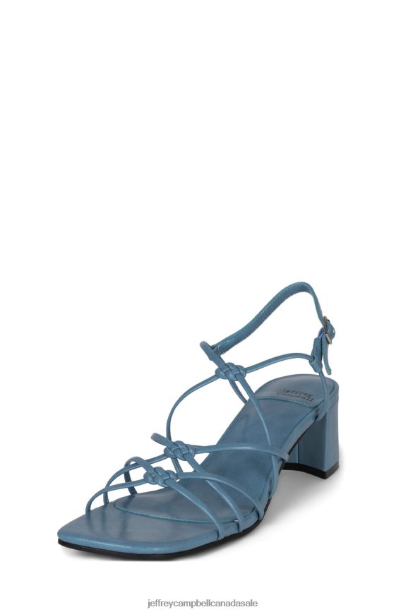 SOCIALIZE Women Dusty Blue PLRNJH69 Jeffrey Campbell Heeled Sandal