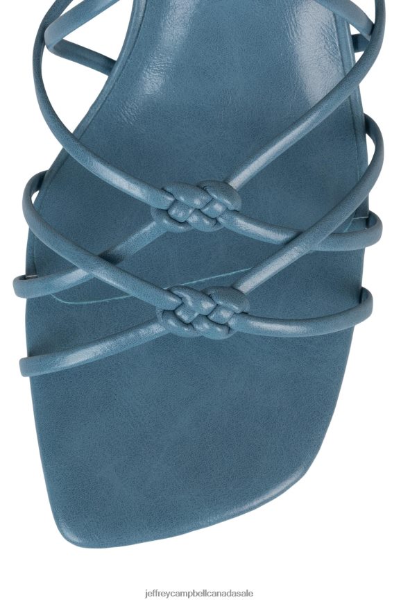SOCIALIZE Women Dusty Blue PLRNJH69 Jeffrey Campbell Heeled Sandal