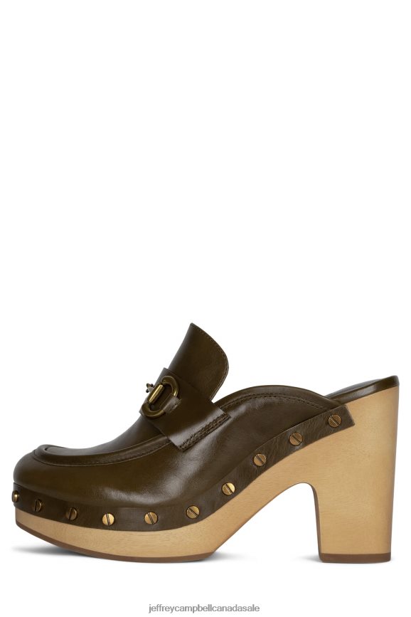 BEFFANY Women Olive PLRNJH1271 Jeffrey Campbell Platform Pump