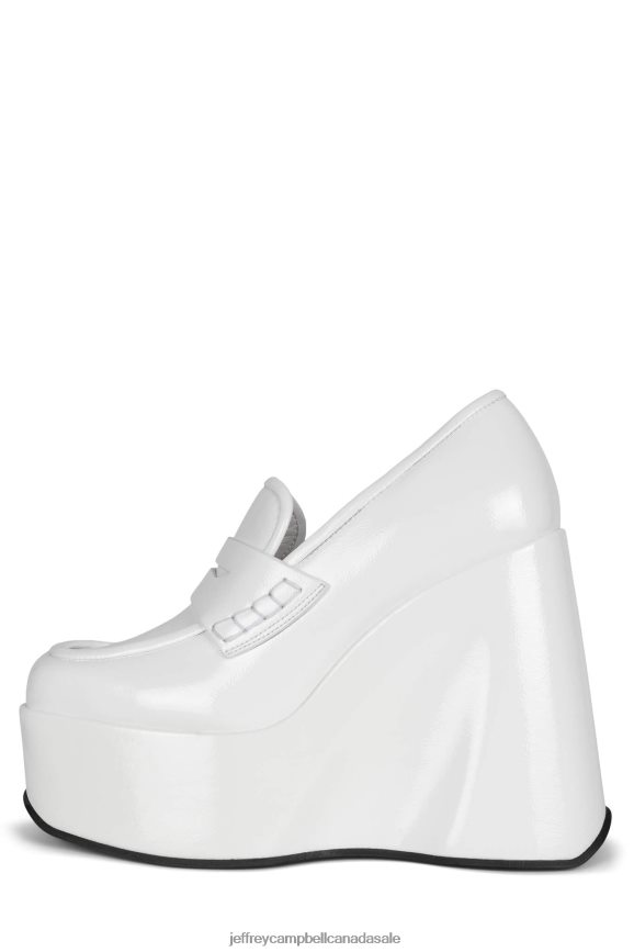 BLOCK Women Ice Crinkle Patent PLRNJH1267 Jeffrey Campbell Platform Pump
