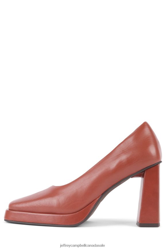 BLUNTED Women Rust PLRNJH1285 Jeffrey Campbell Platform Pump