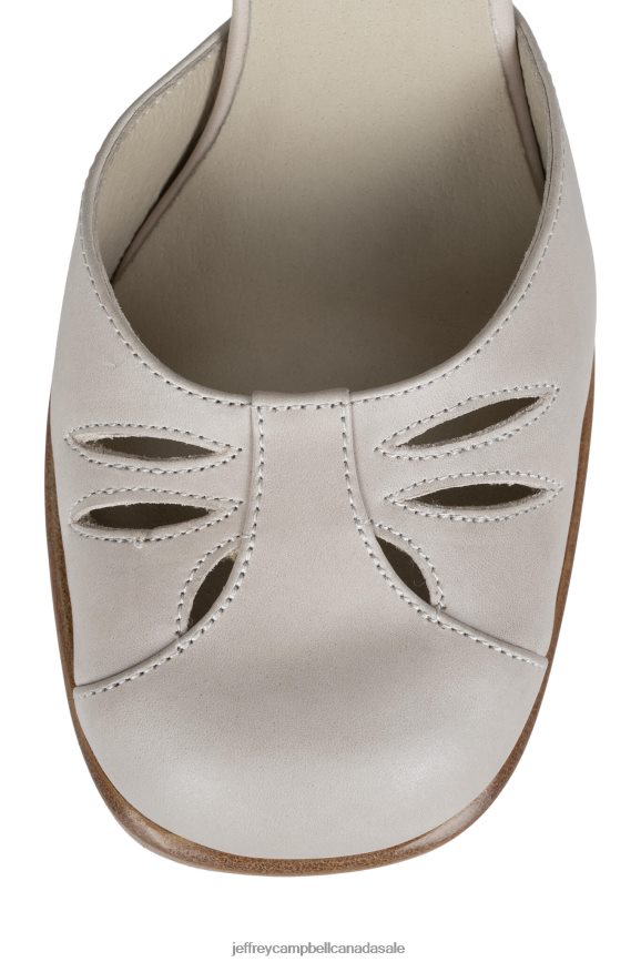 STAR-MAN-C Women Ivory Natural Stack PLRNJH1277 Jeffrey Campbell Platform Pump