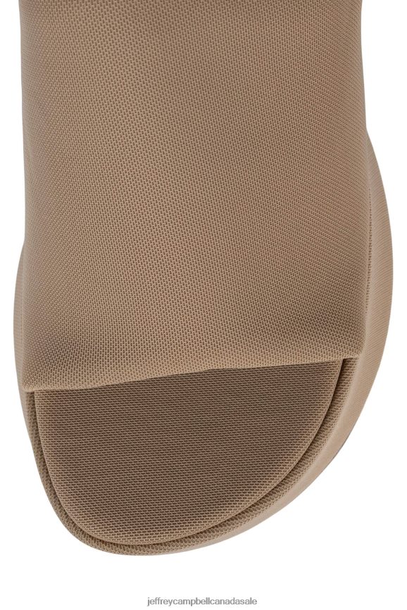 6TEEN-2 Women Beige Mesh PLRNJH41 Jeffrey Campbell Platform Sandal