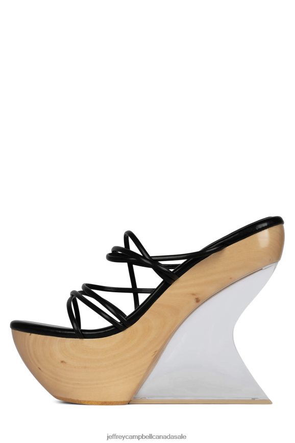 ANDROID Women Black PLRNJH1060 Jeffrey Campbell Platform Sandal