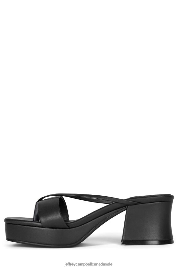 ANIMALE Women Black PLRNJH997 Jeffrey Campbell Platform Sandal