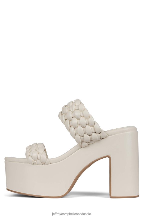 BAMBA Women Ice PLRNJH1117 Jeffrey Campbell Platform Sandal