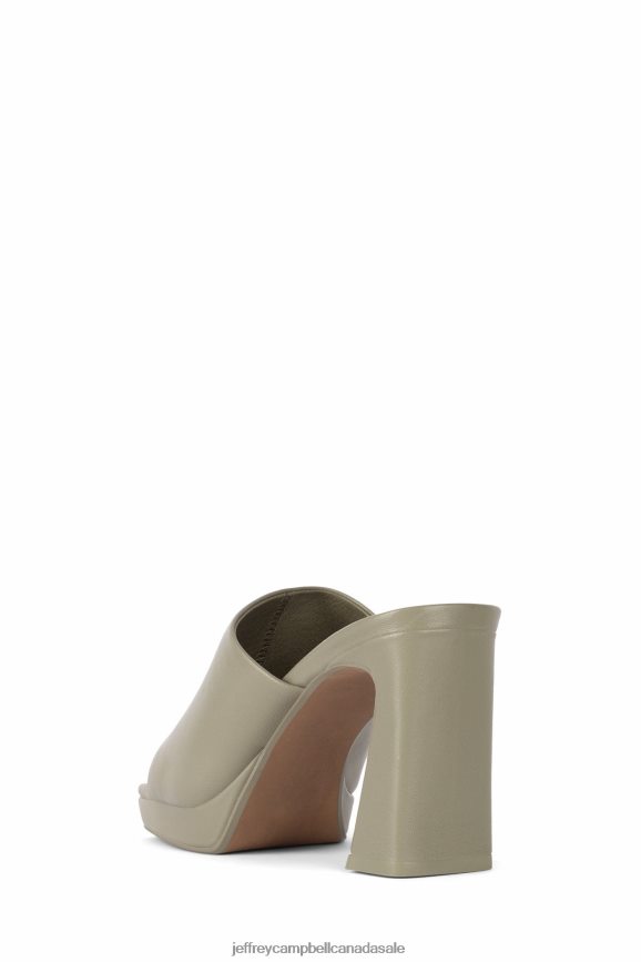 CAVIAR Women Olive PLRNJH1215 Jeffrey Campbell Platform Sandal