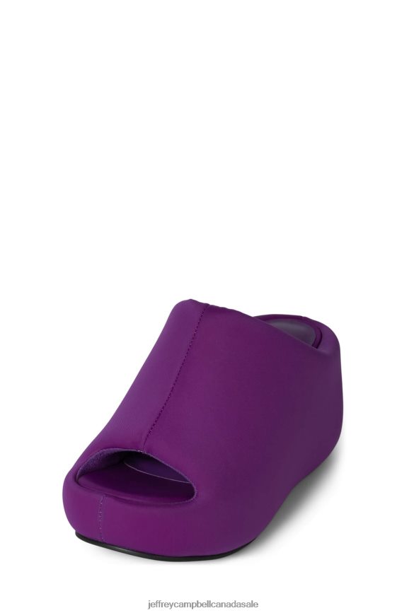 CRUISER Women Purple Neoprene PLRNJH7 Jeffrey Campbell Platform Sandal