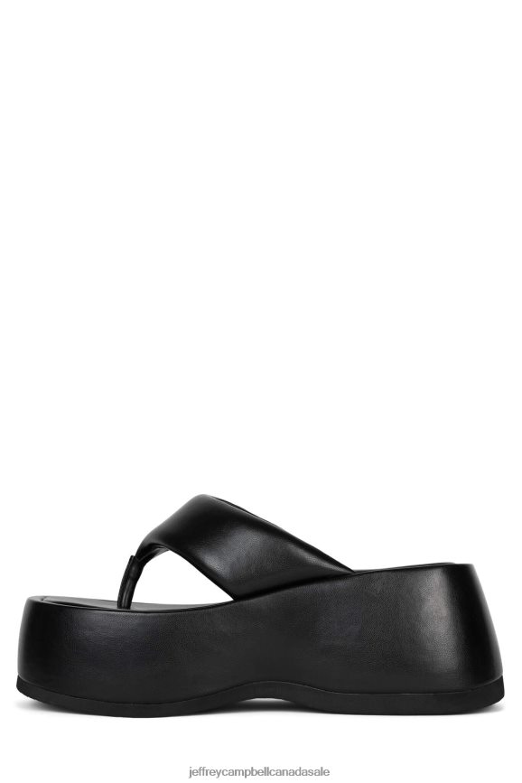 CRYBABY Women Black PLRNJH249 Jeffrey Campbell Platform Sandal