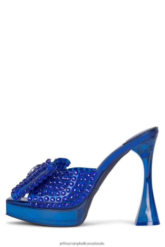 GEMINA Women Blue Combo PLRNJH1019 Jeffrey Campbell Platform Sandal