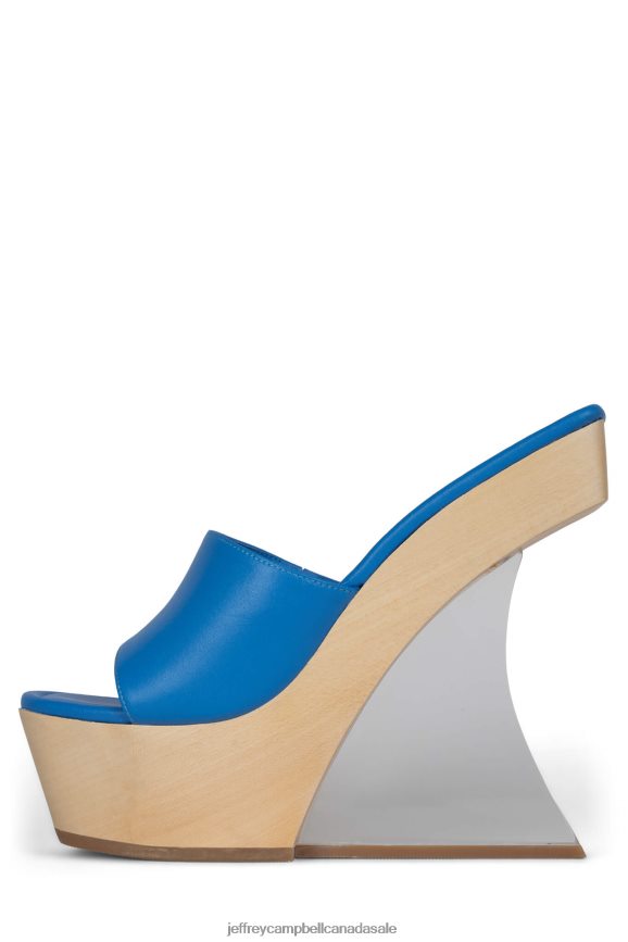 PELLUCID Women Blue PLRNJH1061 Jeffrey Campbell Platform Sandal