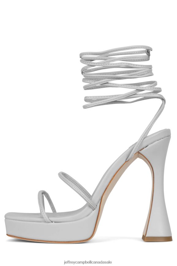 PRIMADONNA Women Grey PLRNJH1178 Jeffrey Campbell Platform Sandal