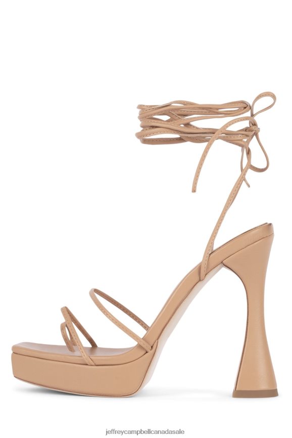 PRIMADONNA Women Nude PLRNJH1183 Jeffrey Campbell Platform Sandal