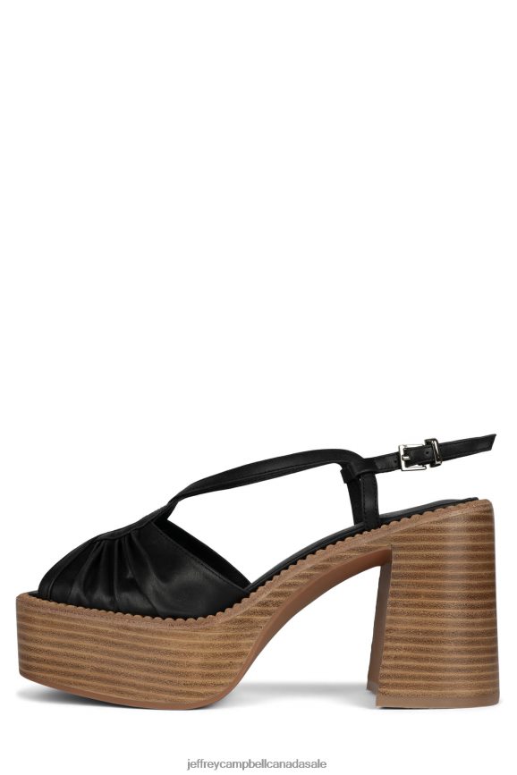 ROCKNROLL Women Black PLRNJH1058 Jeffrey Campbell Platform Sandal