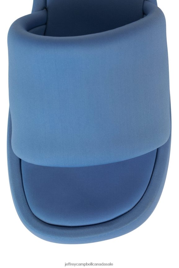 TXT-ME Women Blue Neoprene PLRNJH2 Jeffrey Campbell Platform Sandal