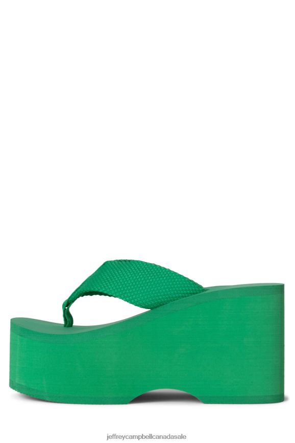 WAVIN Women Green PLRNJH149 Jeffrey Campbell Platform Sandal